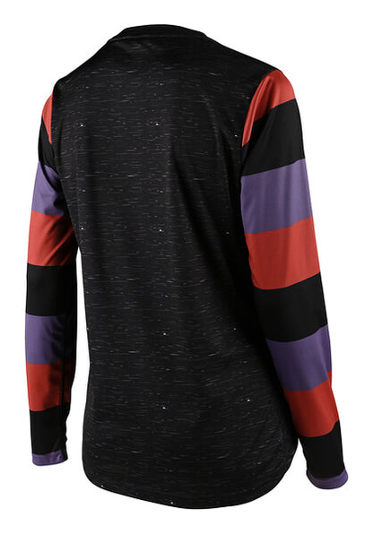 Troy Lee Designs Lilium Long Sleeve MTB Jersey - Womens - Rugby - Black