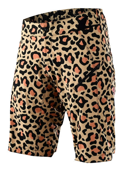 Troy Lee Designs Lilium Short - Womens - Leopard - Bronze - 2022 Bronze X-Small 