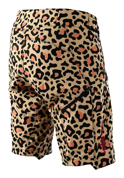 Troy Lee Designs Lilium MTB Short - Womens - Leopard - Bronze