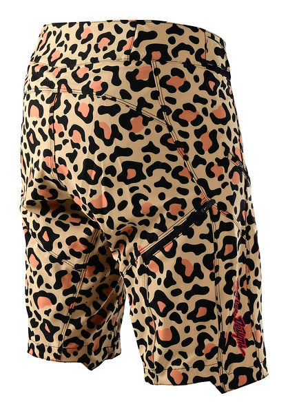 Troy Lee Designs Lilium MTB Short - Shell - Womens - Leopard - Bronze