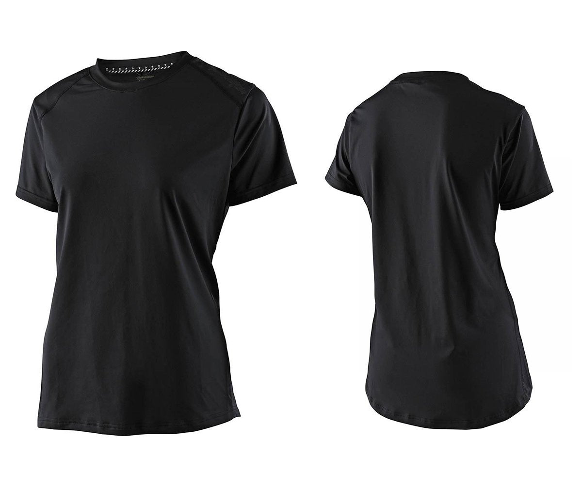 Troy Lee Designs Lilium Short Sleeve MTB Jersey - Womens - Black Black X-Small 