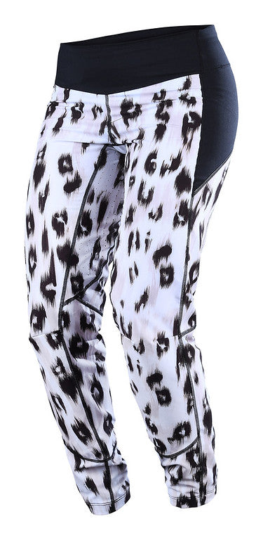 Troy Lee Designs Luxe Pant - Womens - Wild Cat - White White X-Small 