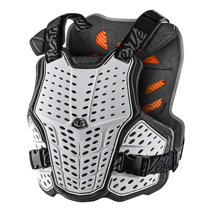 Troy Lee Designs Rockfight CE Chest Protector - White White X-Small/Small 