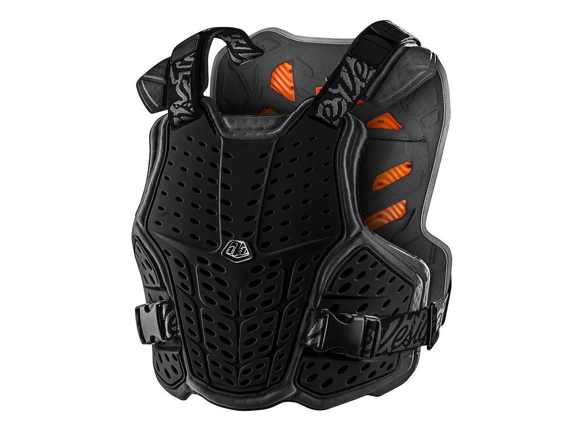 Troy Lee Designs Rockfight CE Chest Protector - Black Black X-Small/Small 