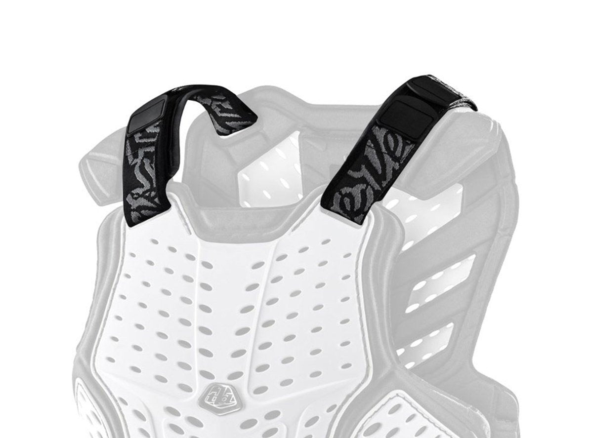Troy Lee Designs Rockfight Replacement Shoulder Straps - Black Black X-Small/Small 