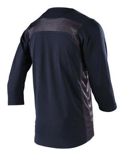 Troy Lee Designs Ruckus 3/4 Sleeve MTB Jersey - Arc - Black