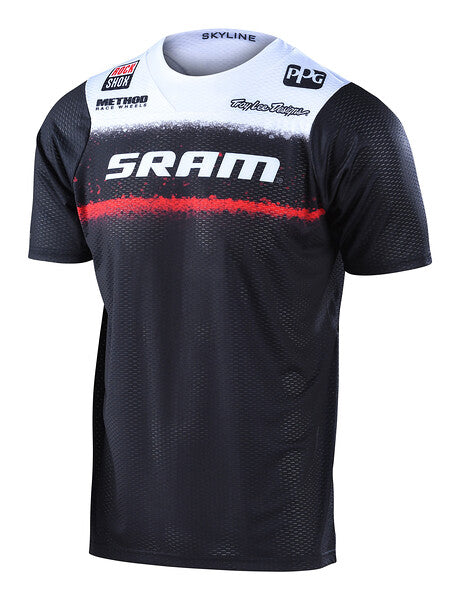 Troy Lee Designs Skyline Air Short Sleeve MTB Jersey - SRAM Roost Black - 2022 SRAM Roost Black Small 