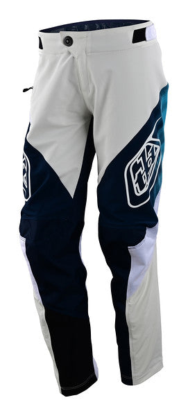 Troy Lee Designs Sprint Pant - Youth - Jet Fuel - White - 2022 White 18" 