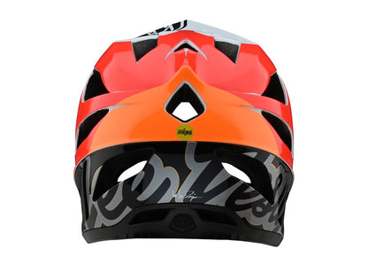 Troy Lee Designs Stage MIPS Full Face Helmet - Nova - White - 2021