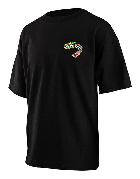 Troy Lee Designs Tallboy Sasquatch Short Sleeve Tee - Youth - Black Black Small 