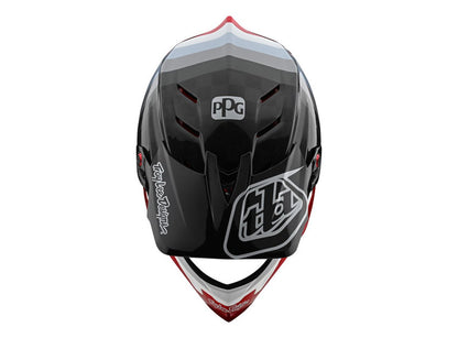 Troy Lee Designs D4 Carbon Full Face Helmet - Mirage - SRAM Red-Black - 2020