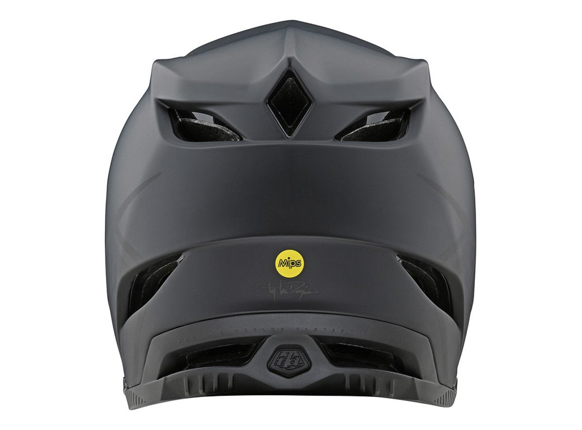 Troy Lee Designs D4 Composite Full Face Helmet - Stealth - Black-Gray - 2020