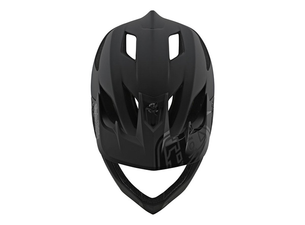 Troy Lee Designs Stage Full Face Helmet with MIPS - Stealth - Midnight-Black