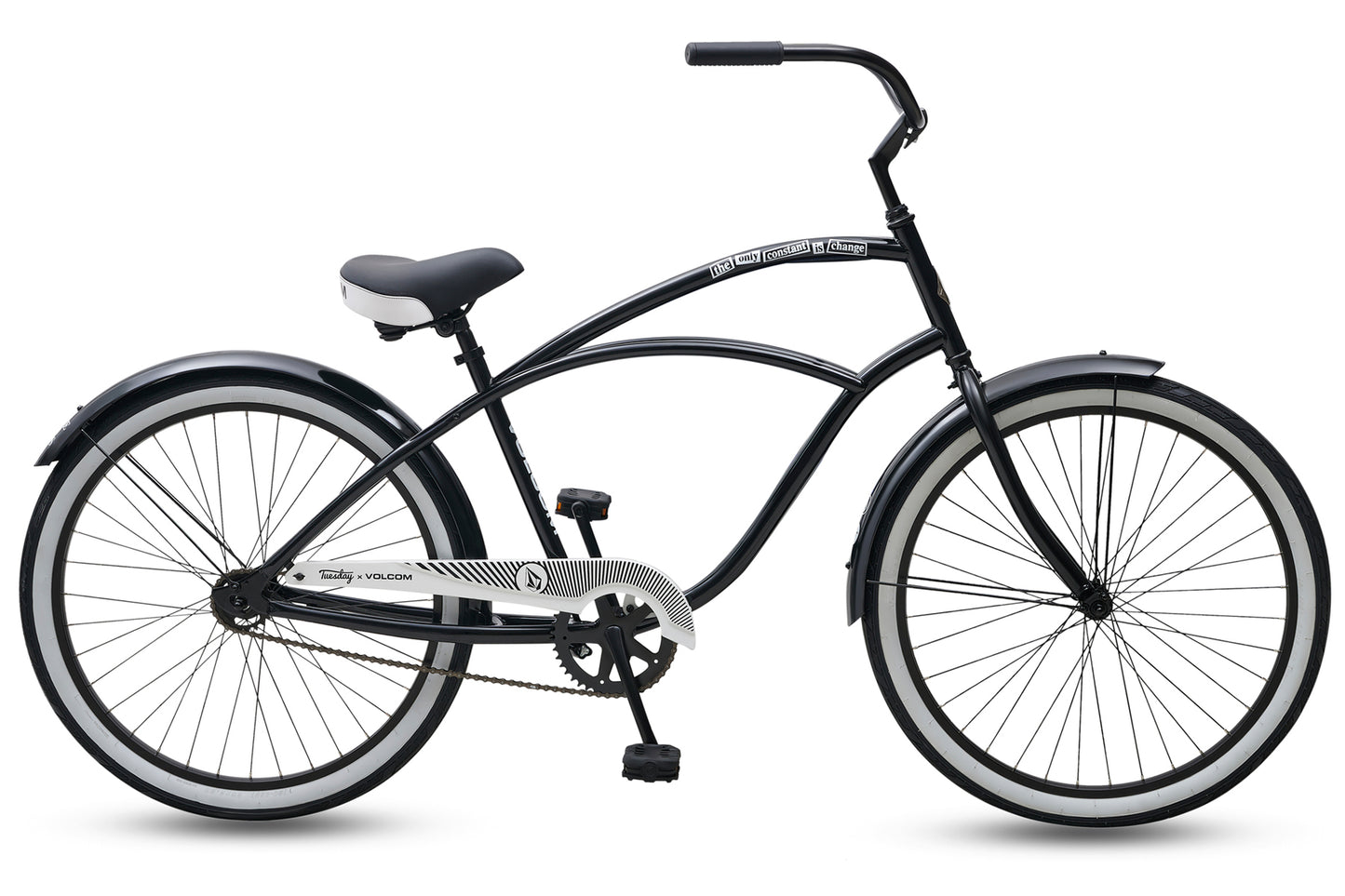 Tuesday X Volcom 18" Cruiser Bike - Black Black 45.5cm (18") 