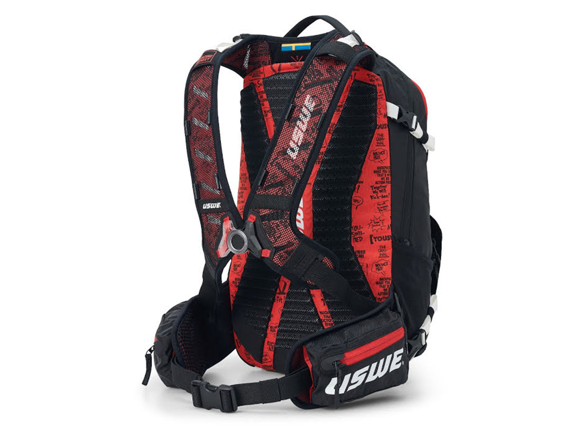 USWE Flow 25 Protector Backpack - Carbon Black