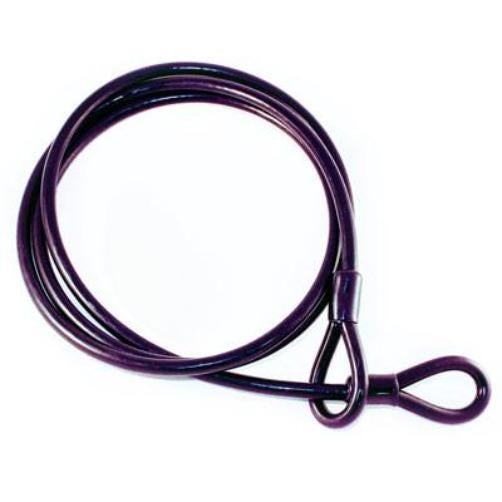 Ultracycle Coated Cable - Black Black 10mm x 48" 