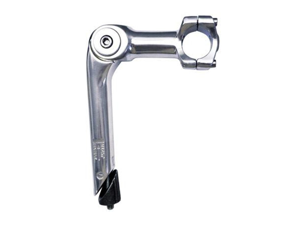 Ultracycle Adjustable 31.8 Quill Road Stem - Silver Silver 180mm 85mm