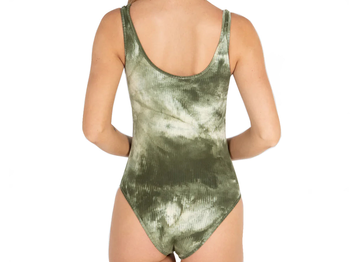 Unit Holiday One Piece Bodysuit - Womens - Military - Cambria Bike