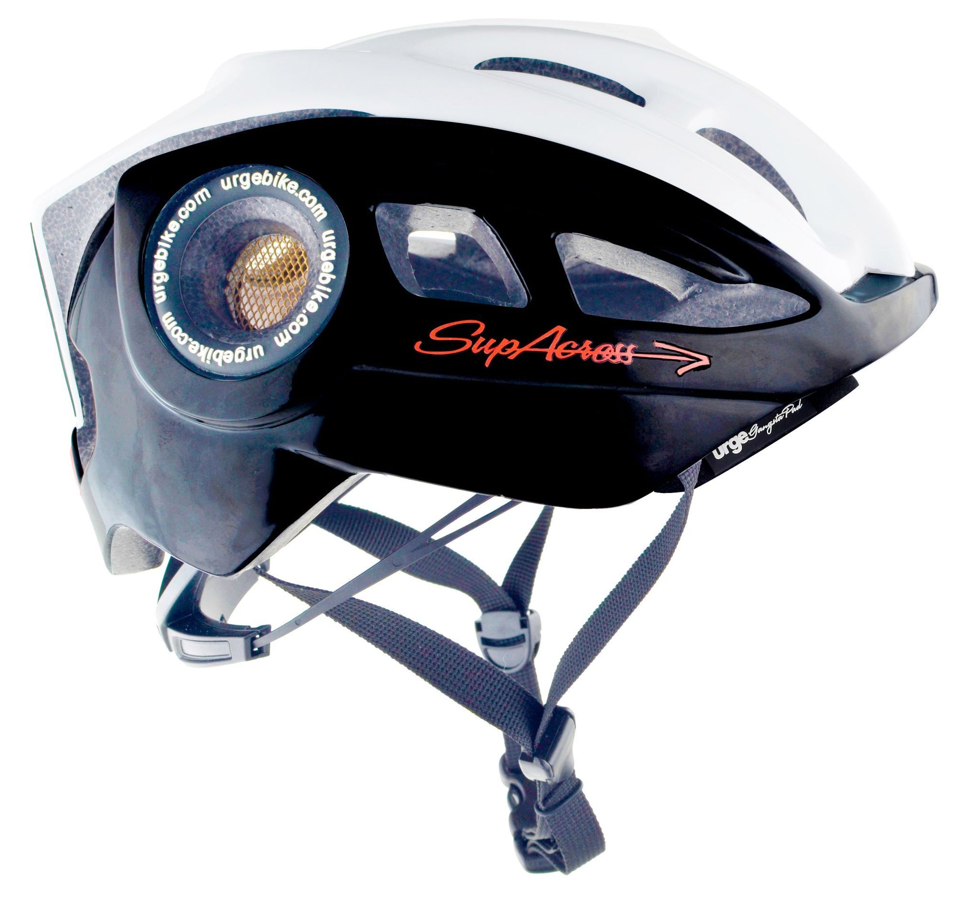 Urge Supacross XC Helmet - Black-White Black - White Small/Medium 