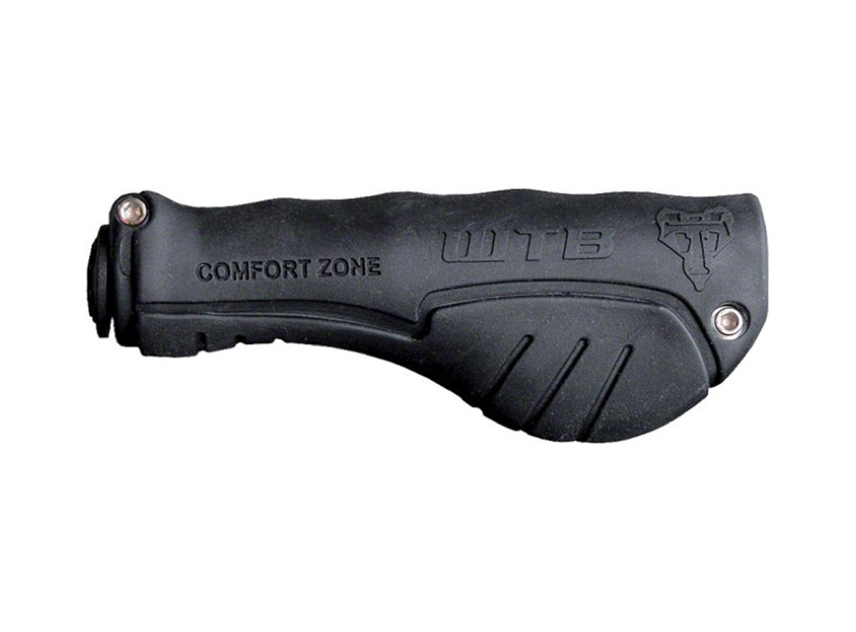 WTB Comfort Zone Clamp-On Grips - Black Black  