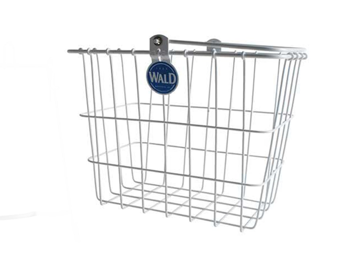 Wald 114 Quick Release Front Basket - White White  