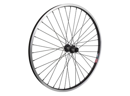 WheelMaster 26" Alloy Double Wall MTB Wheel - Rear Black QR 135mm - 8/9/10 Speed 