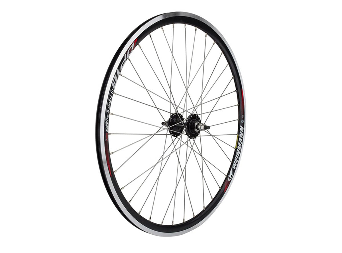 WheelMaster 700C Alloy Fixed Gear/Freewheel Wheel Black 120mm Bolt-On - Doublewall 