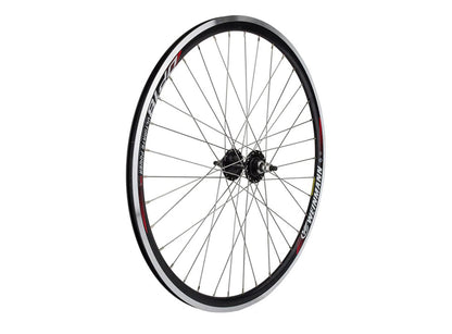 WheelMaster 700C Alloy Fixed Gear/Freewheel Wheel Black 120mm Bolt-On - Doublewall 