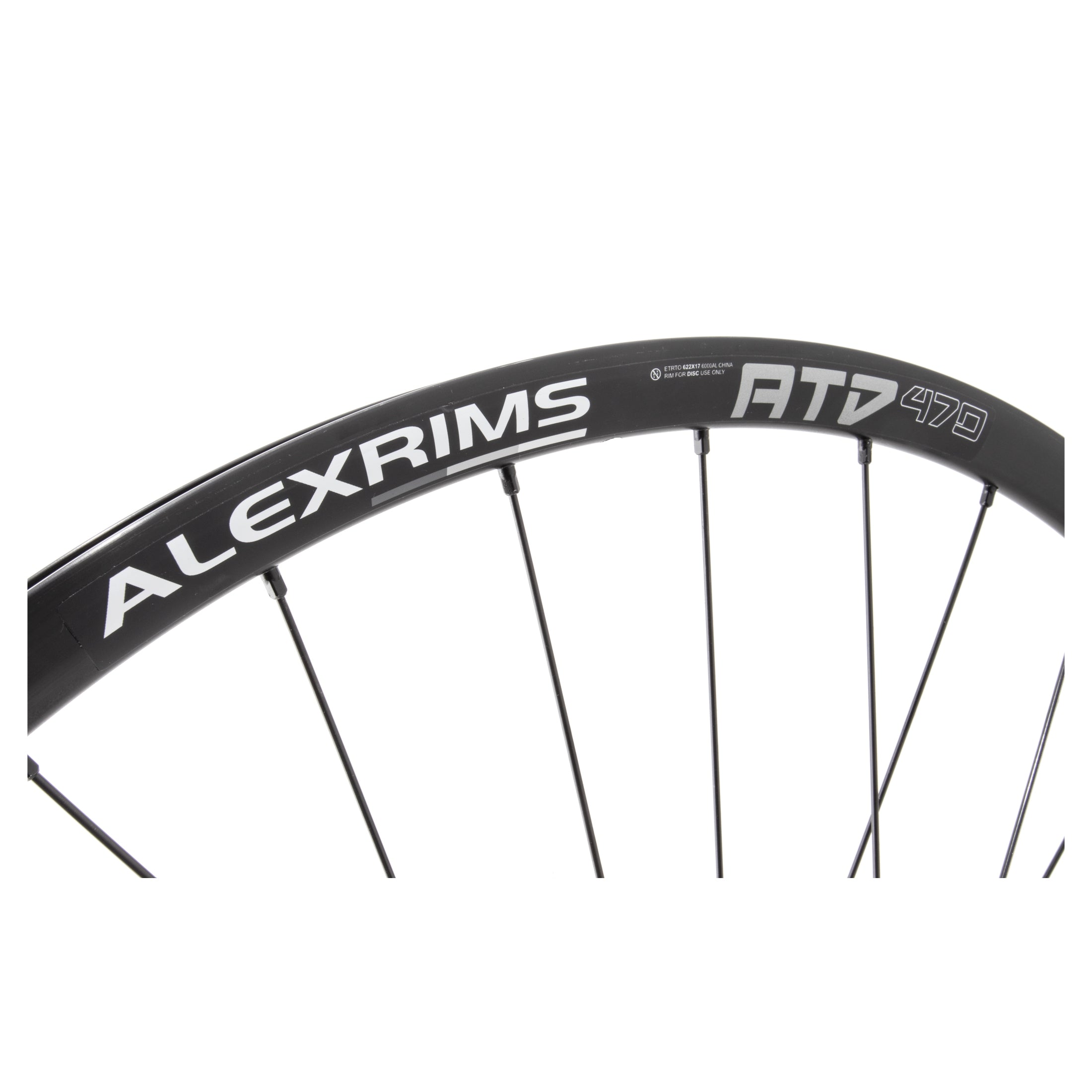 WheelMaster Alex ATD470 700c Disc Gravel Wheel - Front