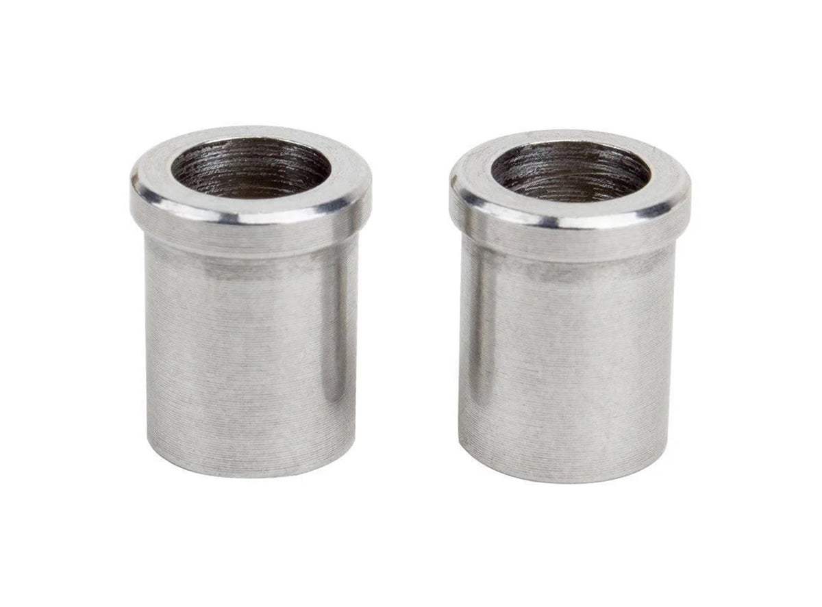 Wheels Manufacturing Aluminum Presta Valve Saver Silver 11mm Pair - SV to PV