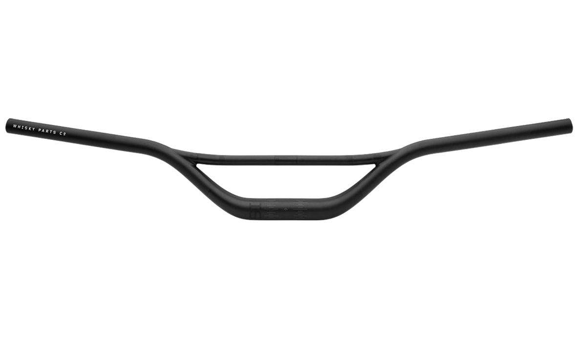 Whisky Parts Co Milhouse Carbon Riser Handlebar - Black Black 31.8mm - 825mm 70mm Rise