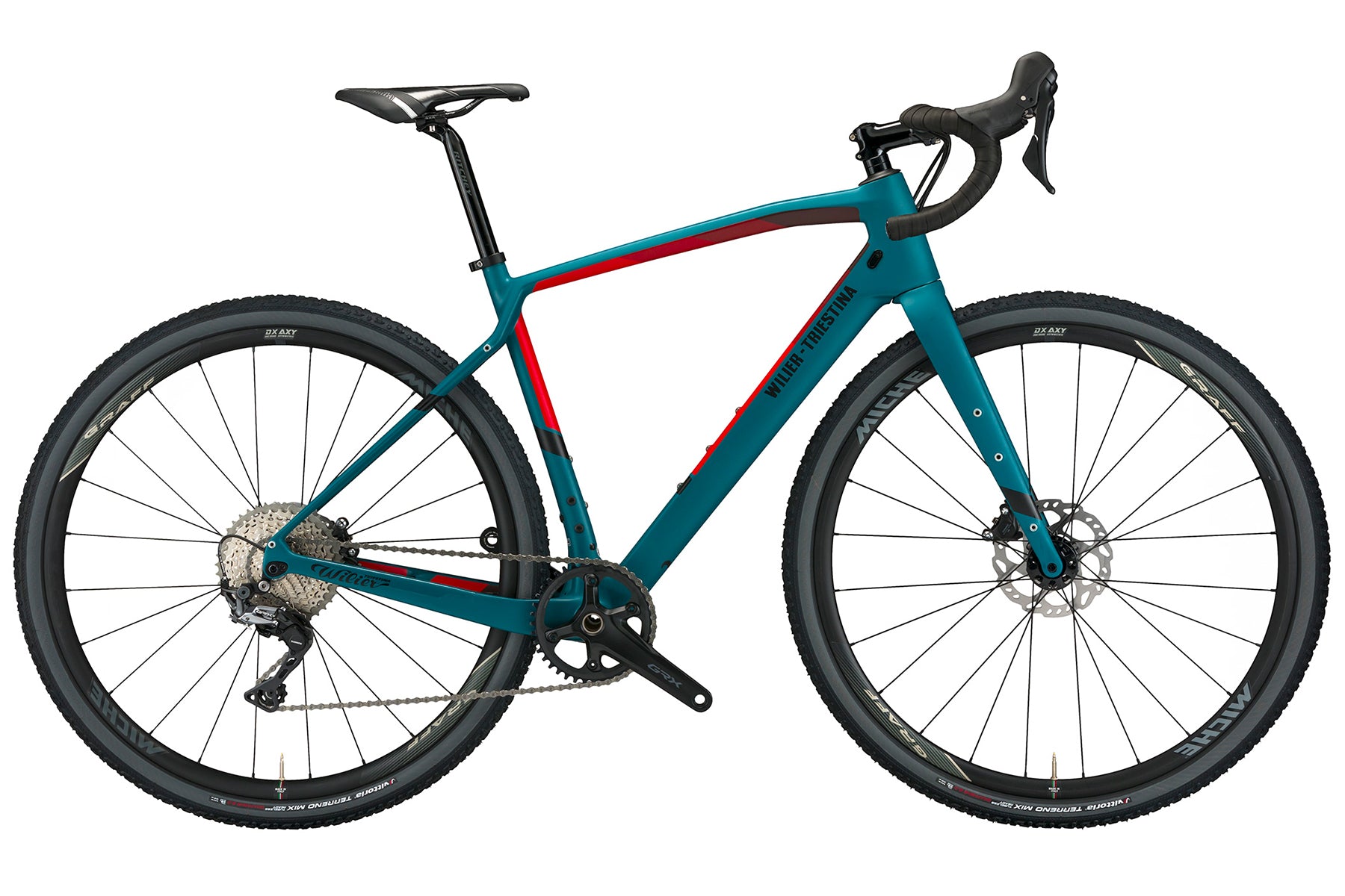 Wilier Jena 700c Gravel Bike Campagnolo EKAR Blue Red Matt 2021