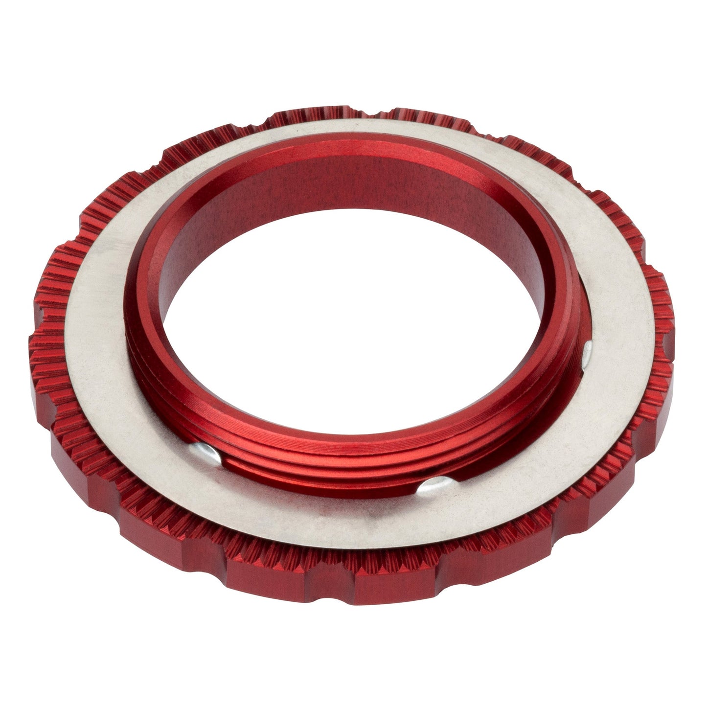 Wolf Tooth Components Centerlock Rotor Lockring - Red