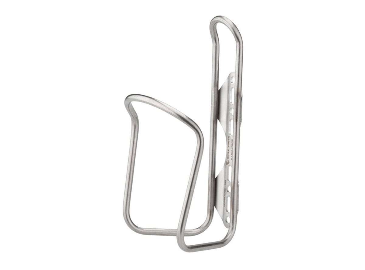 Wolf Tooth Components Morse Water Bottle Cage - Stainless Steel - Each Each  