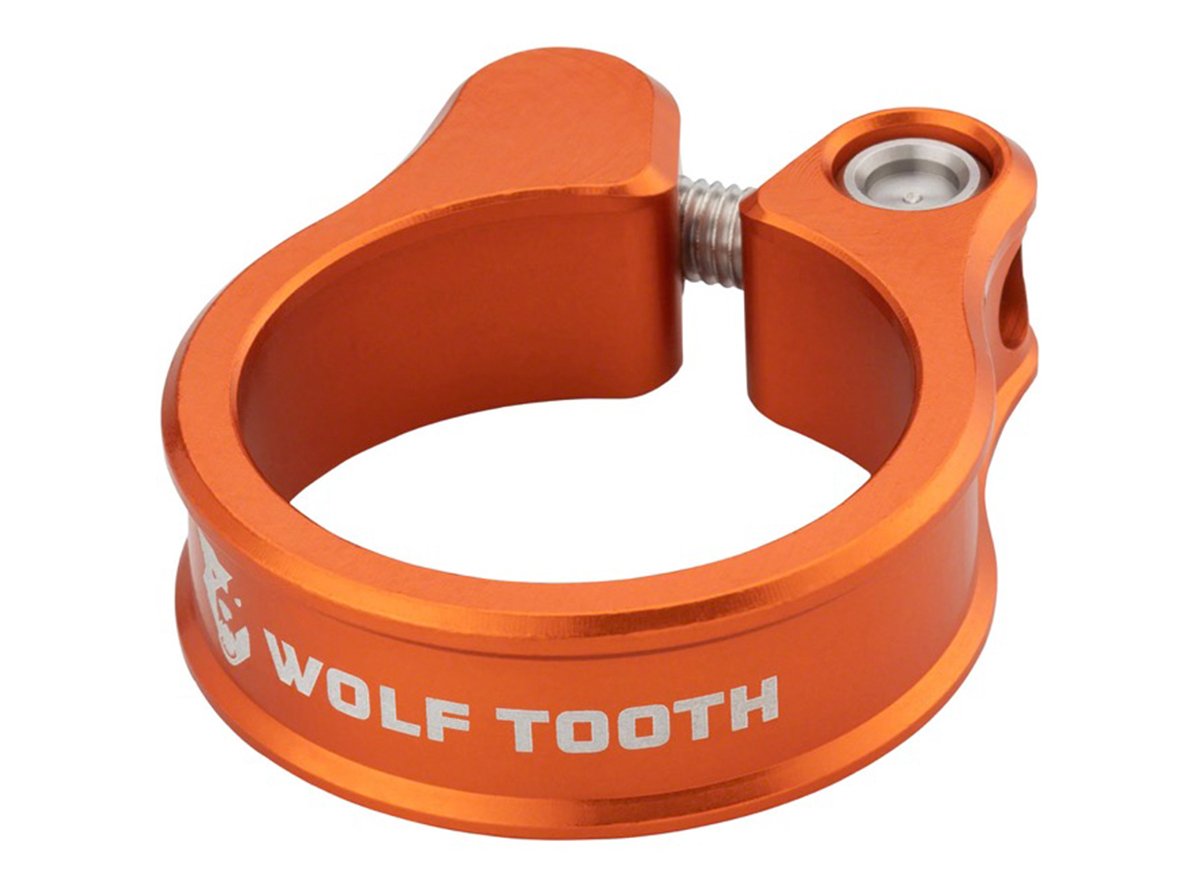 Wolf Tooth Components Seatpost Clamp - Orange