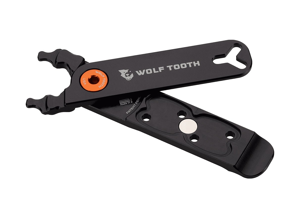 Wolf Tooth Components Combo Masterlink Pliers - Black-Orange Black - Orange  