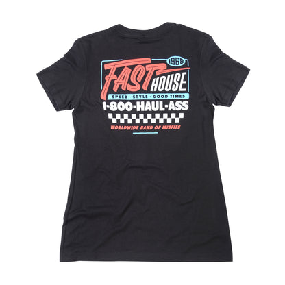 Fasthouse Toll Free Tee - Womens - Black