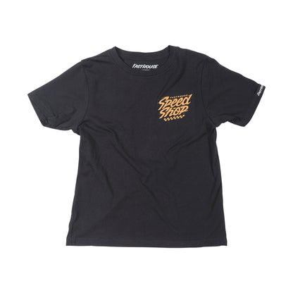 Fasthouse Haste Tee - Youth - Black - 2022 Black X-Small 