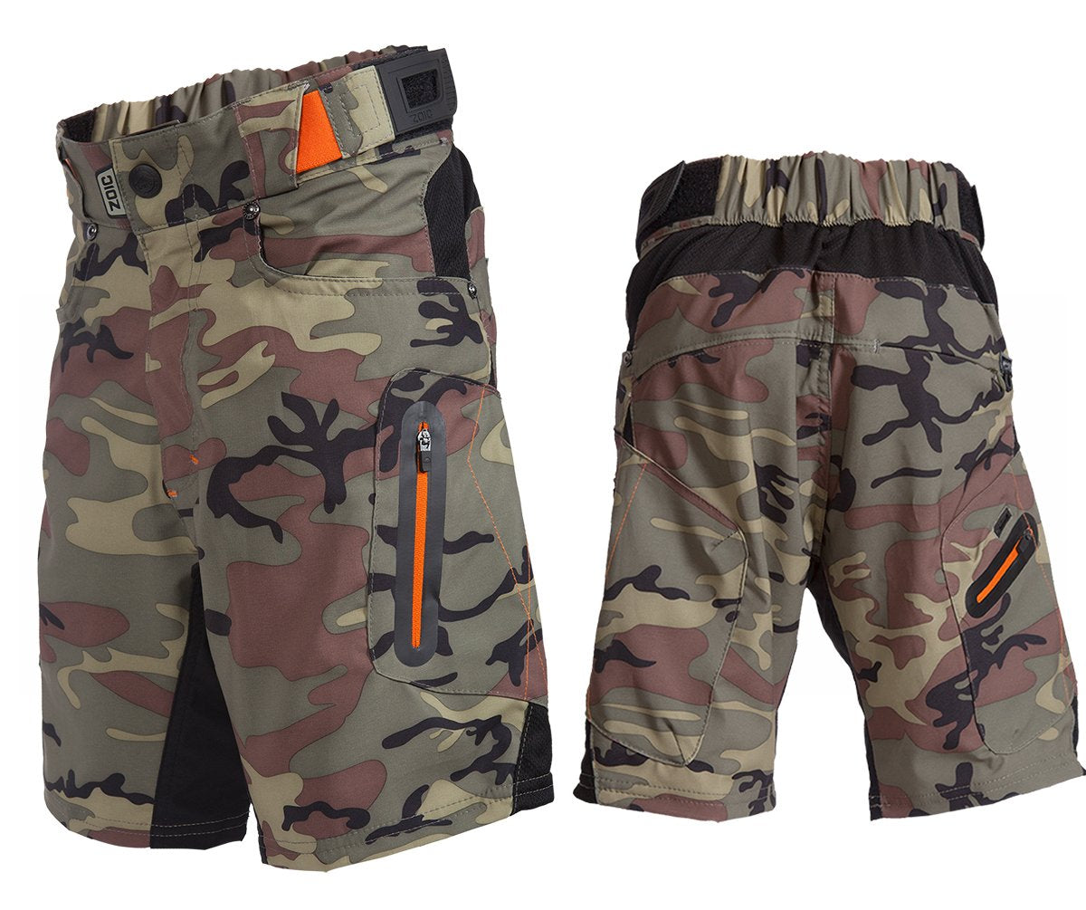 Camouflage mountain bike shorts hot sale