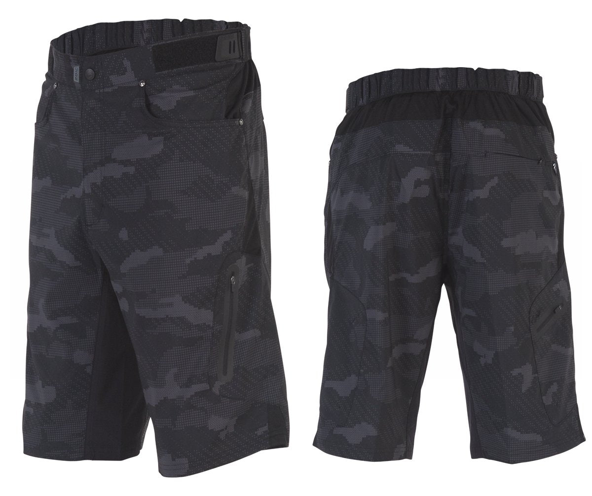 Zoic Ether Camo Short with Liner - Digi Camo Digi Camo Small 