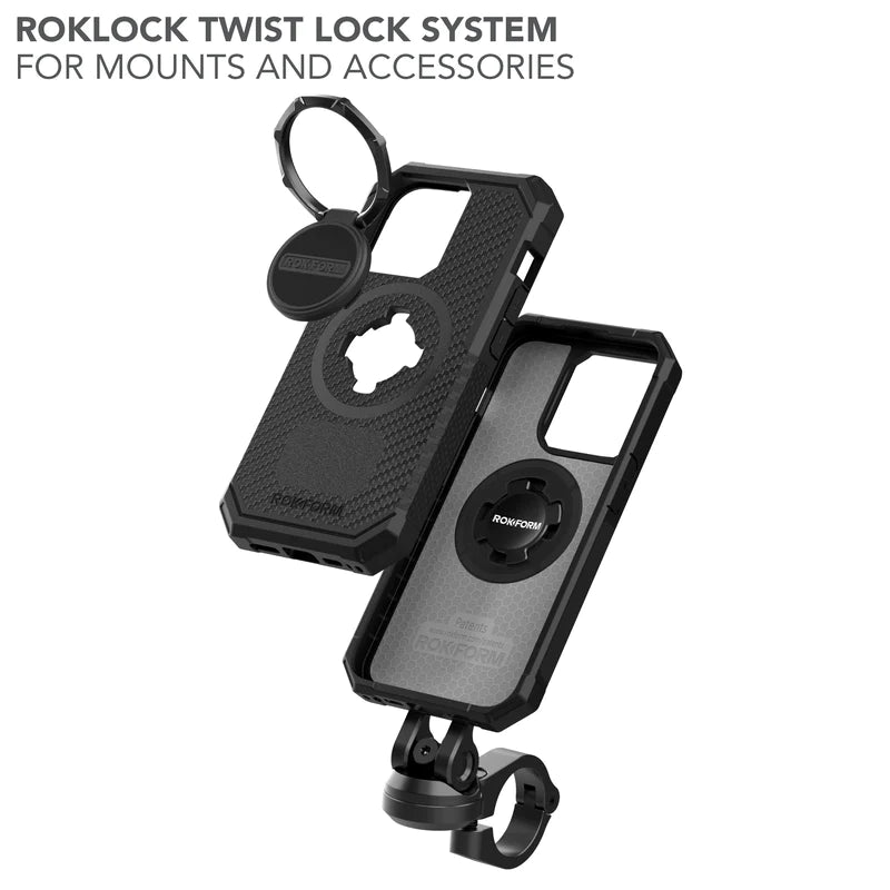 Rokform Rugged Case - iPhone 14 Pro - Black