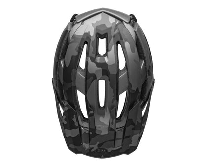 Bell Super Air Spherical MTB Helmet - Matt Gloss Black Camo