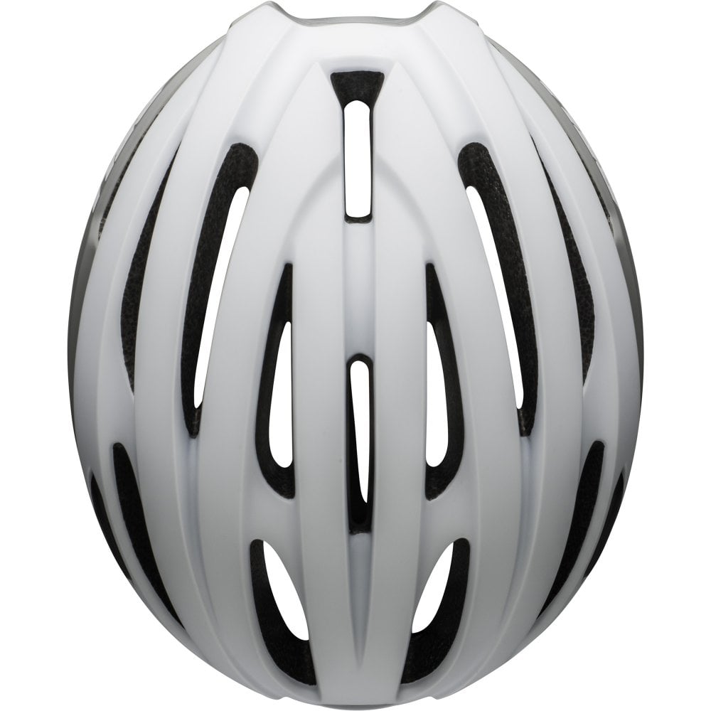 Bell Avenue LED MIPS Road Helmet - Matt Gloss White-Gray