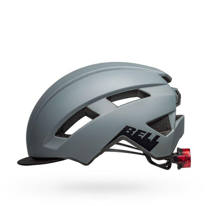 Bell Daily MIPS LED Commuter Helmet - Matt Gray-Black