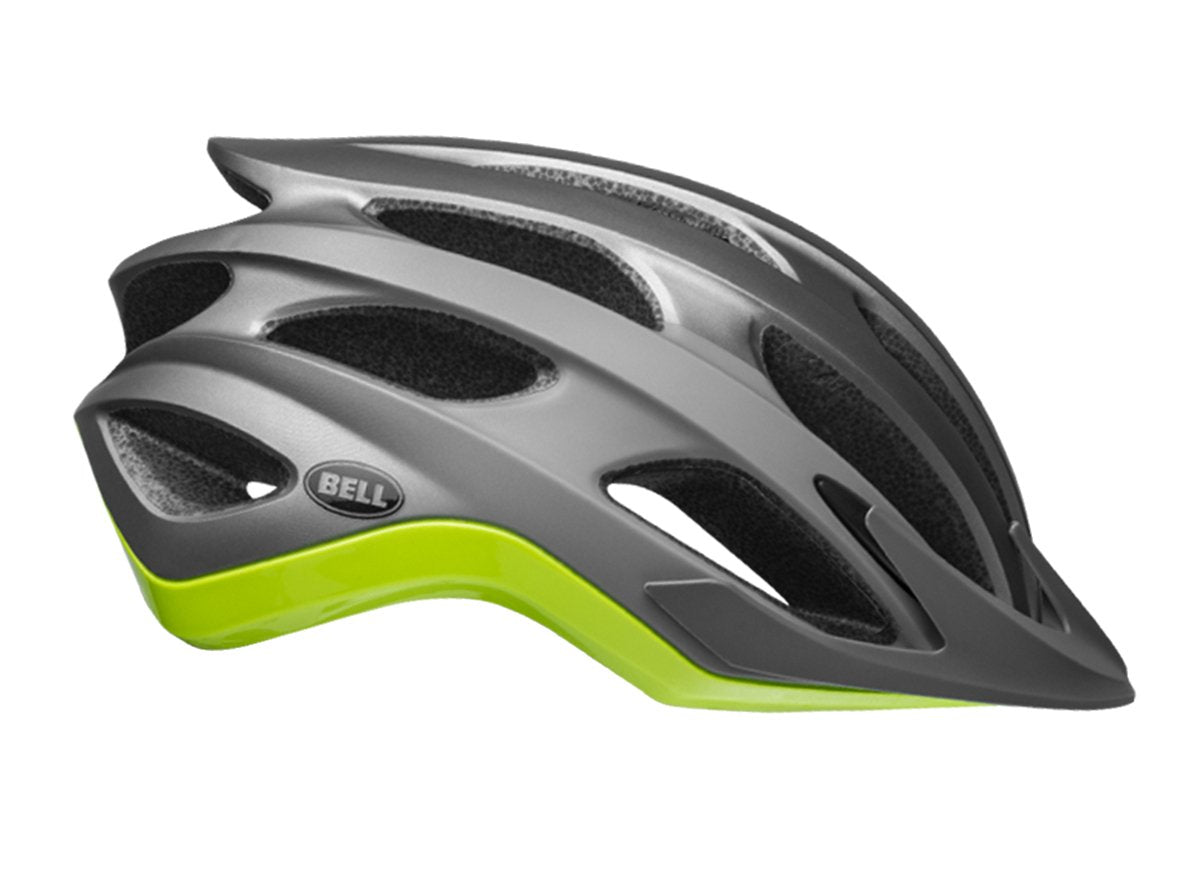 Bell Drifter MIPS MTB Helmet - Thunder Matt-Gloss Gunmetal-Green - 2019 Thunder Matt - Gloss Gunmetal - Green Small 