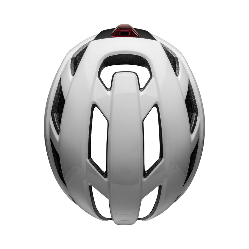 bell white bike helmet Bell Falcon XR LED MIPS Helmet Large Matte/Gloss White/Black