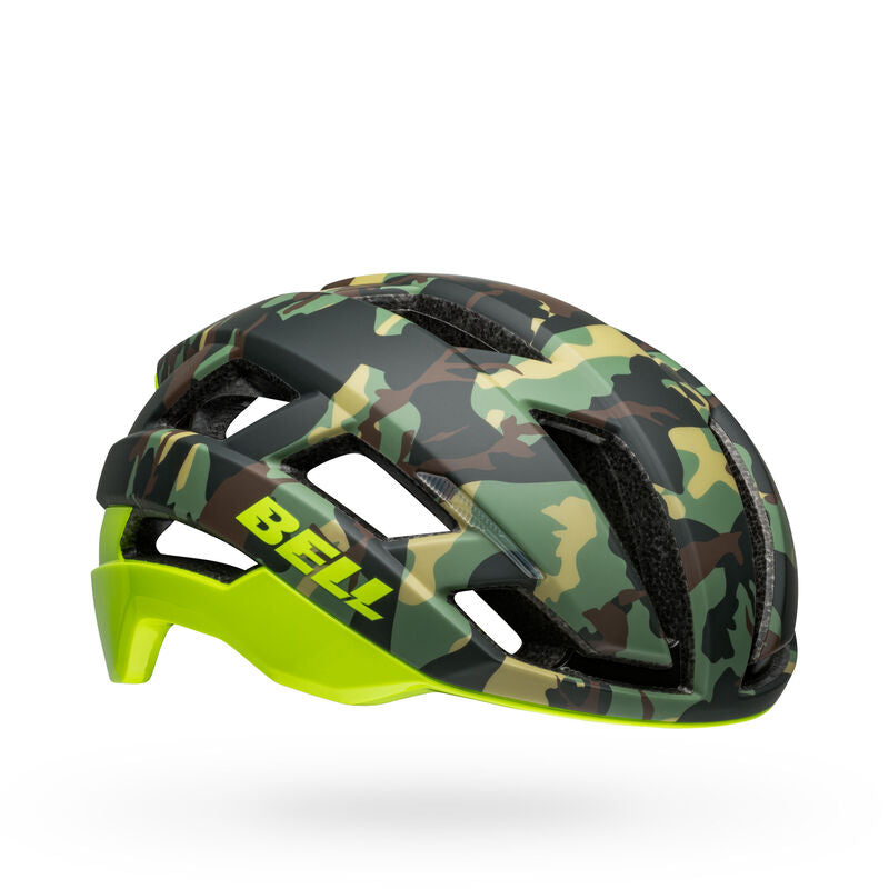 Bell Falcon XR MIPS MTB Helmet - Matt Gloss Camo RTN - Cambria Bike