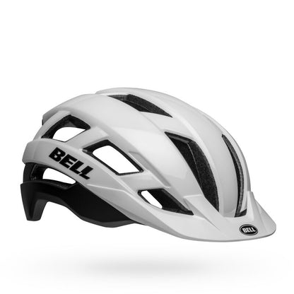 Bell Falcon XRV LED MIPS MTB Helmet - Matt Gloss White-Black