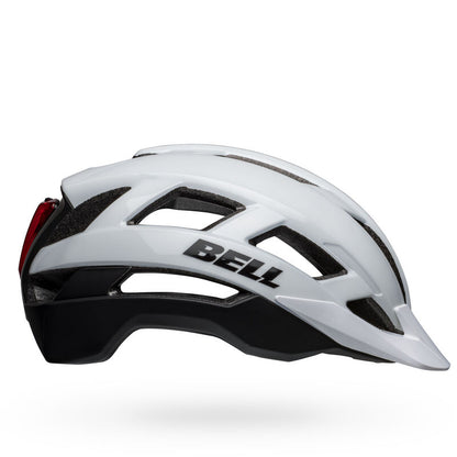 Bell Falcon XRV LED MIPS MTB Helmet - Matt Gloss White-Black