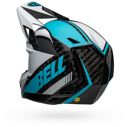 Bell Full-10 Spherical Full Face Helmet - Matt Gray-White-Bali